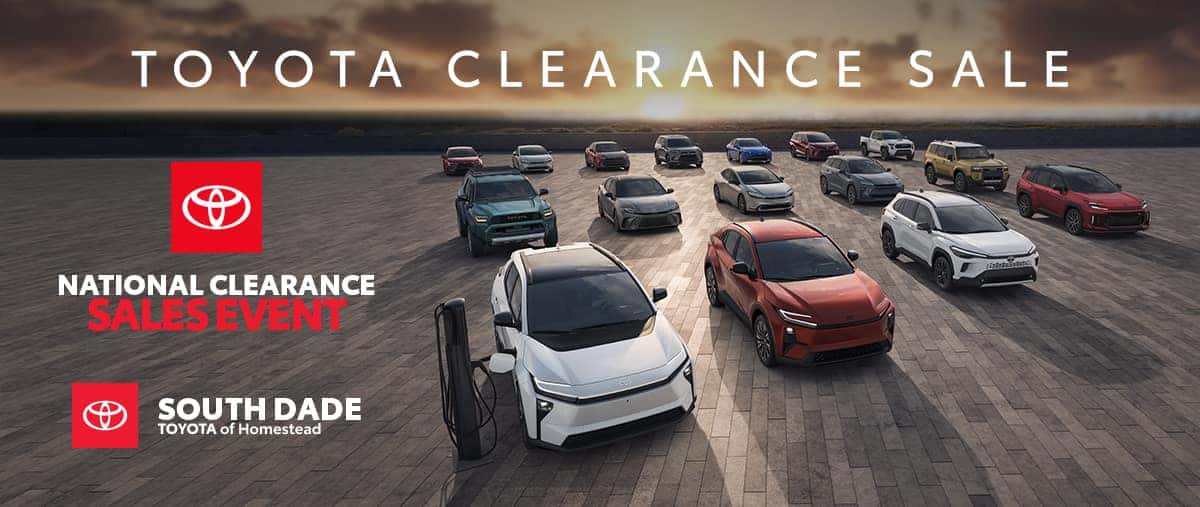 Toyota National Clearance Event Sale