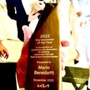 Mario Benedetti — 2022/2025 Kia Innovator of the Year