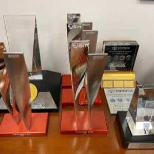 South Dade Toyota — SET Elite & President's Award trophies