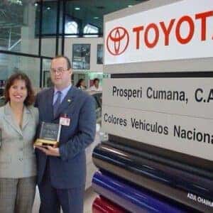 Prosperi Cumaná, Toyota national color award