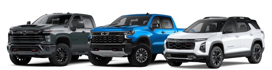 Chevrolet 3 Model Line Up