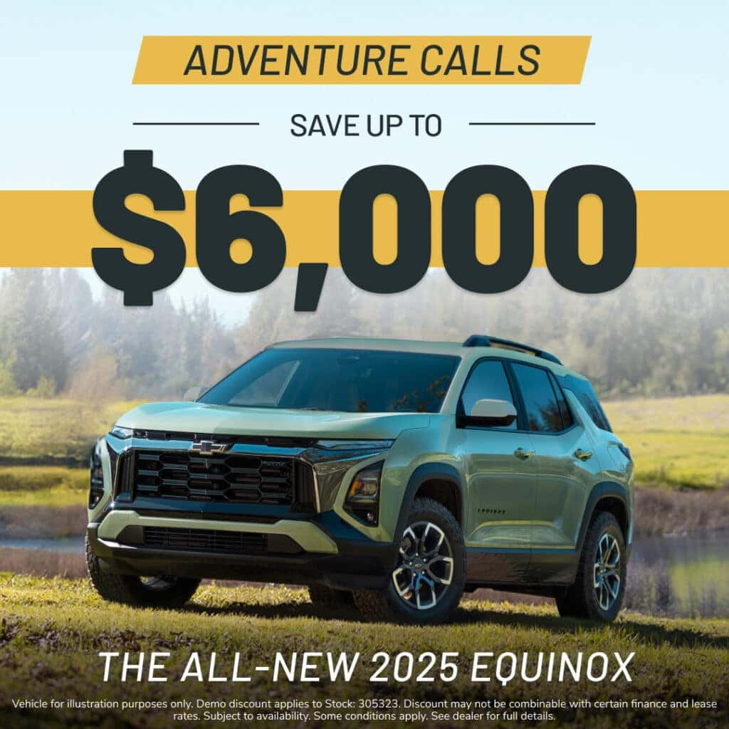 Get In on the All-New 2025 Equinox