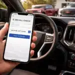 Checking VIN for truck recalls