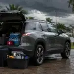 Preparing for a stormy departure