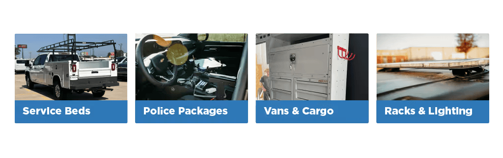 upfit options available
