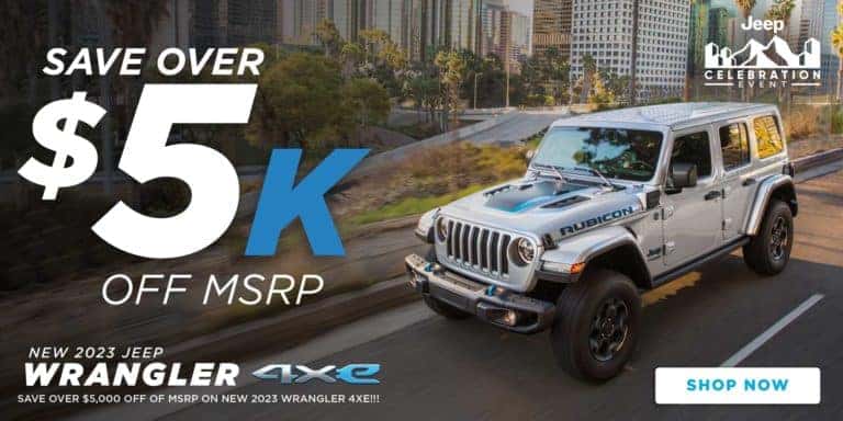 Wrangler 4xe Promotion