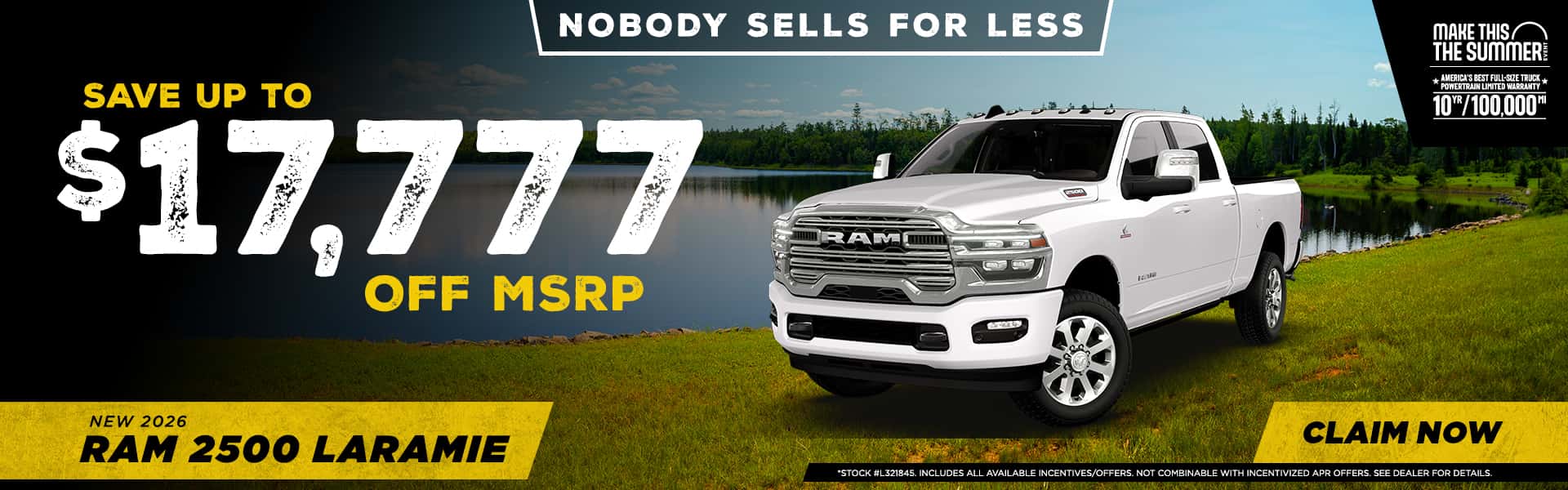 2026 Ram 2500 Laramie Promo
