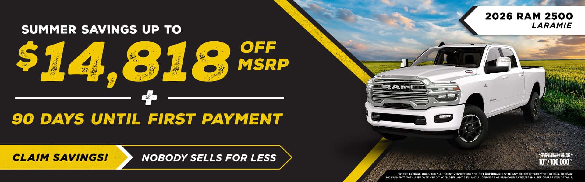 2026 Ram 2500 Laramie promo