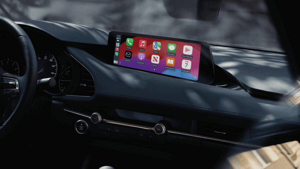 2025 Mazda3 hatchback apple play