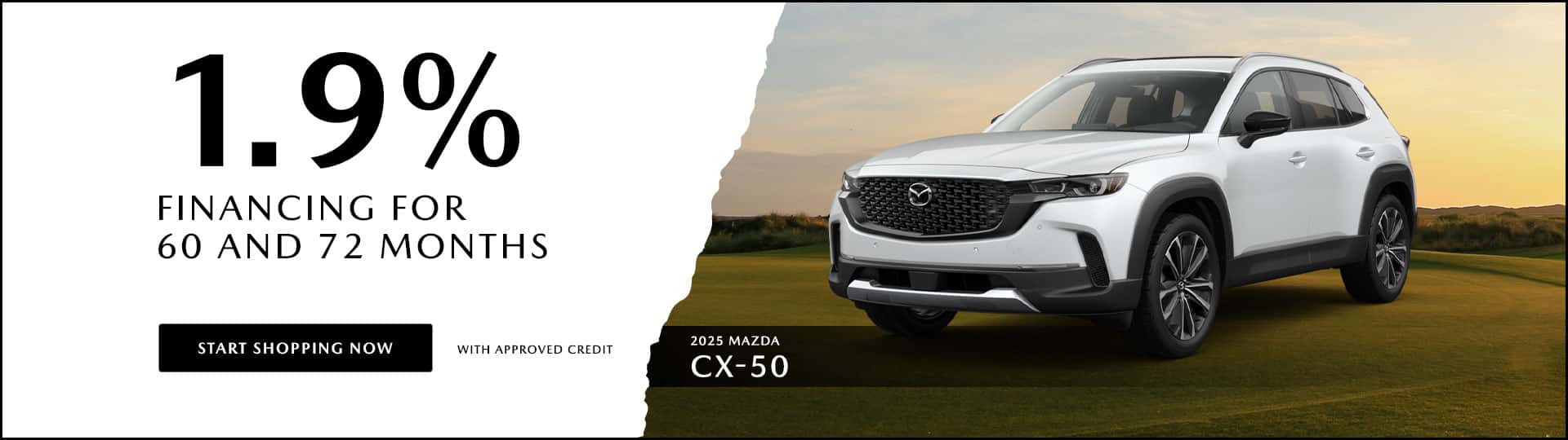 2025 CX-50 Finance Promo