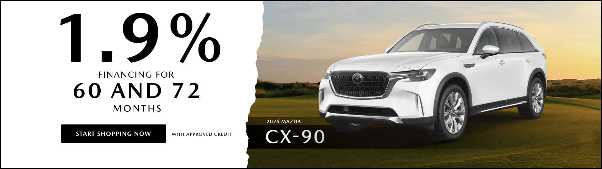 2025 CX-90 Finance Promo