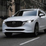 2025 Mazda CX-5 driving in city