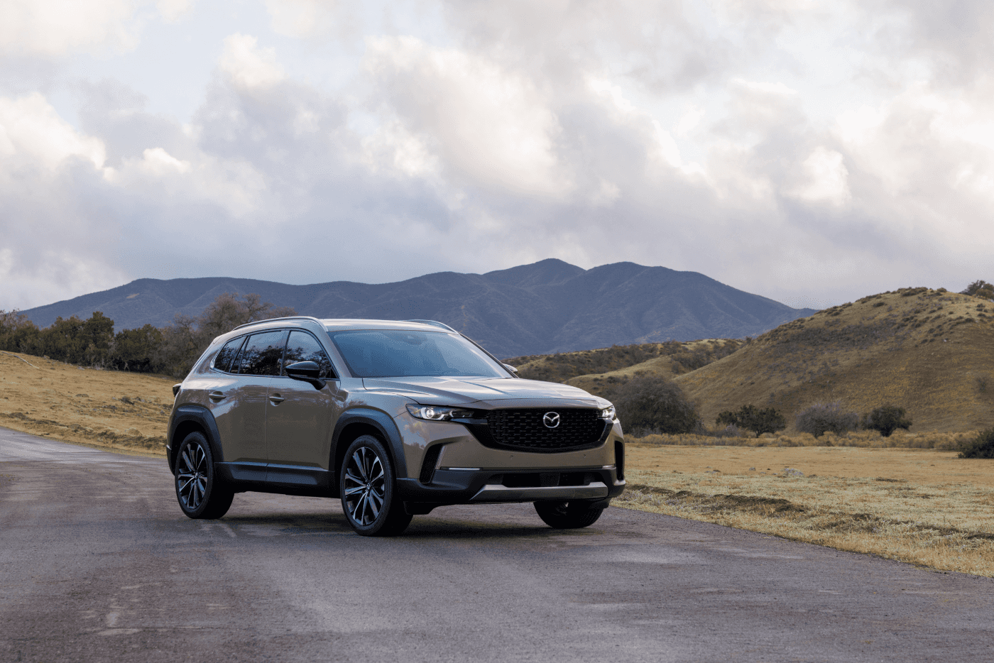 2026 Mazda CX-50 Hybrid parked on paved road