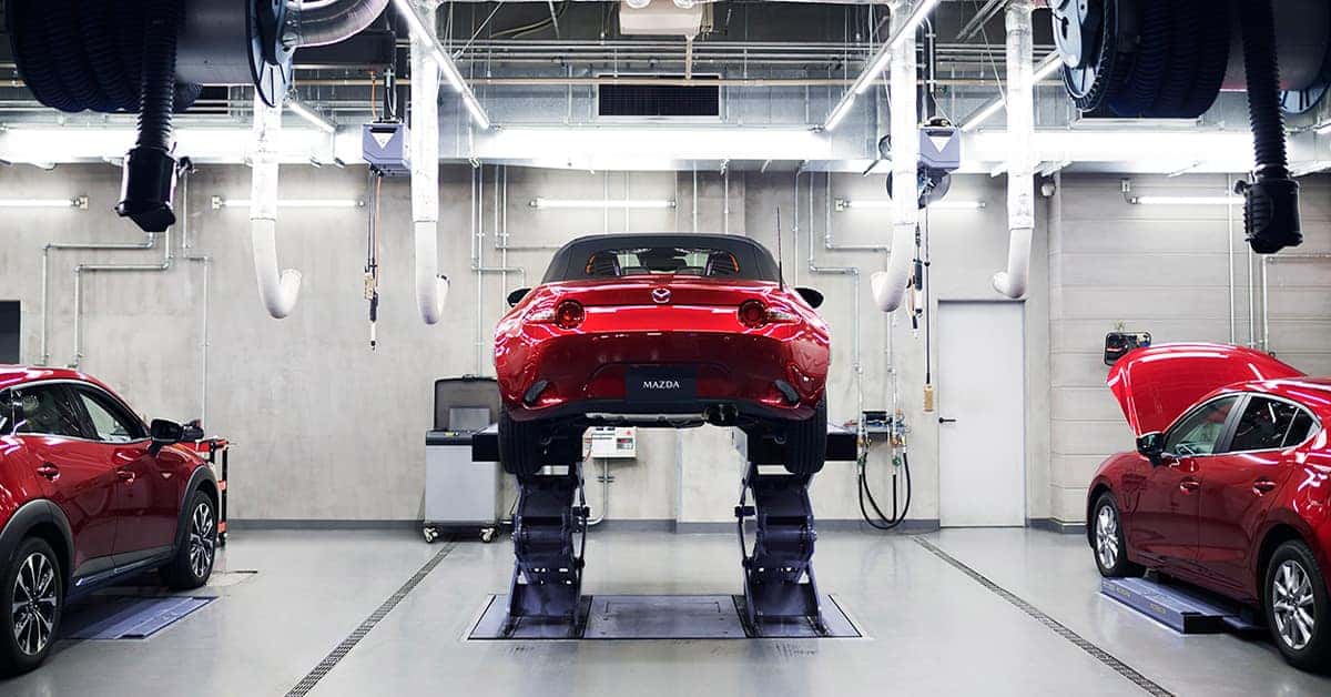 Mazda Service Bay
