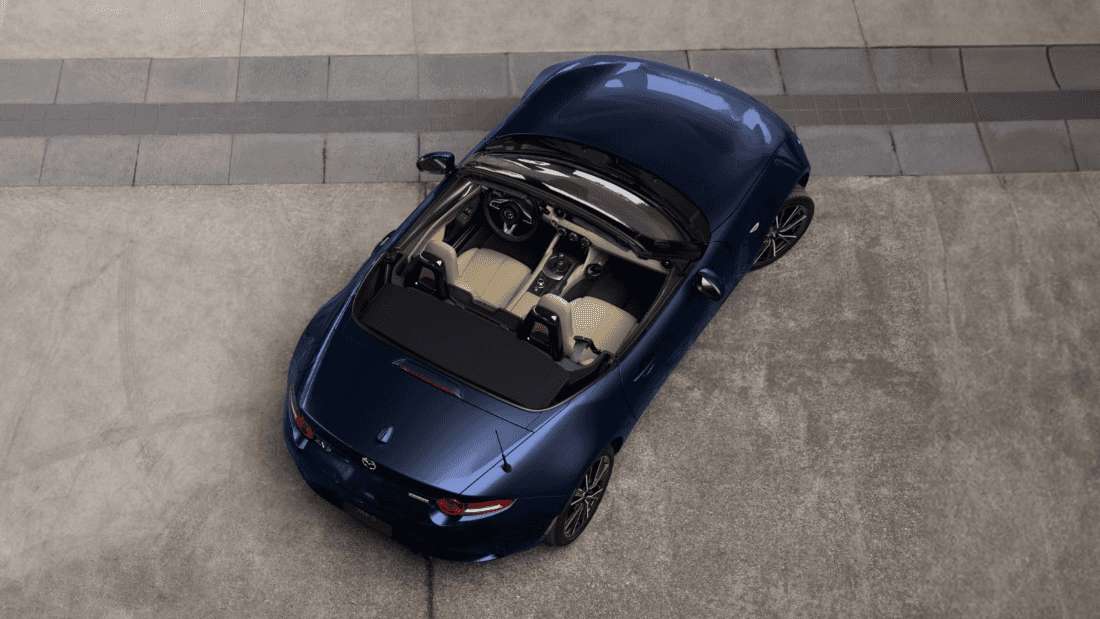 2026 MAZDA MX-5 Miata aerial view