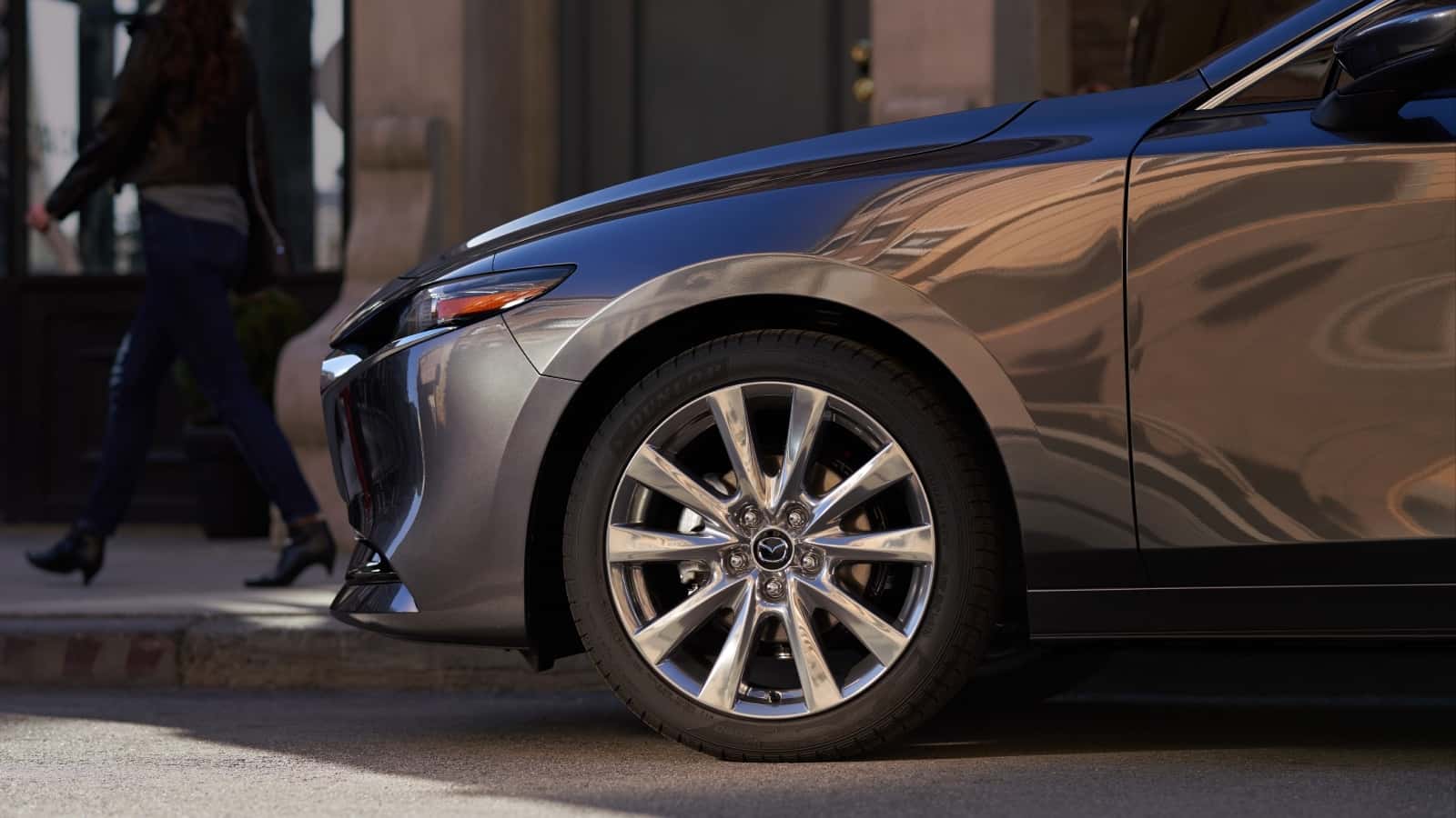 2026 Mazda3 Sedan wheel close-up