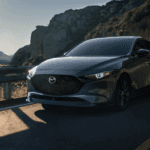 2026 Mazda3 hatchback driving