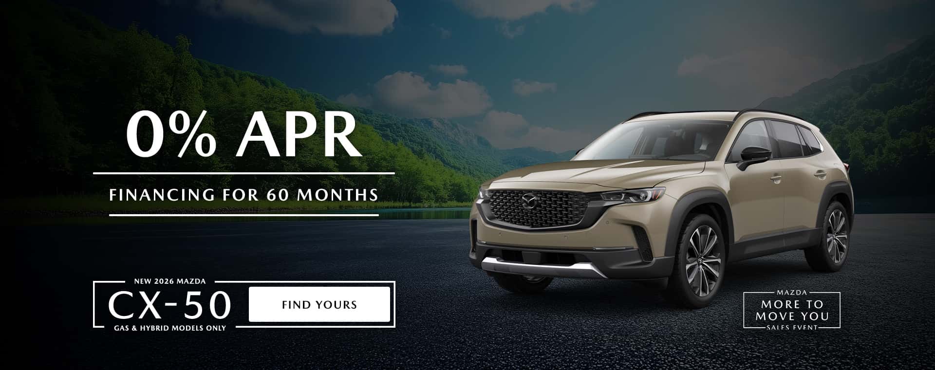 2026 Mazda CX-50 Promo