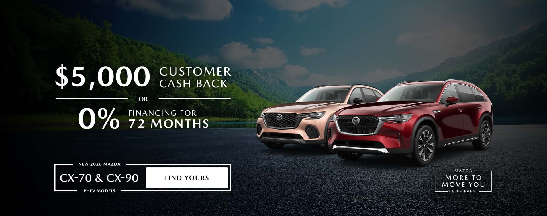 2026 Mazda CX-70 & CX-90 Promo