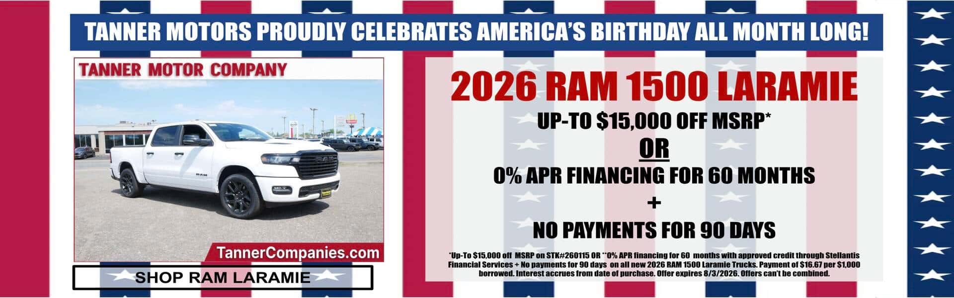 RAM LARAMIE OFFER IN MINNESOTA