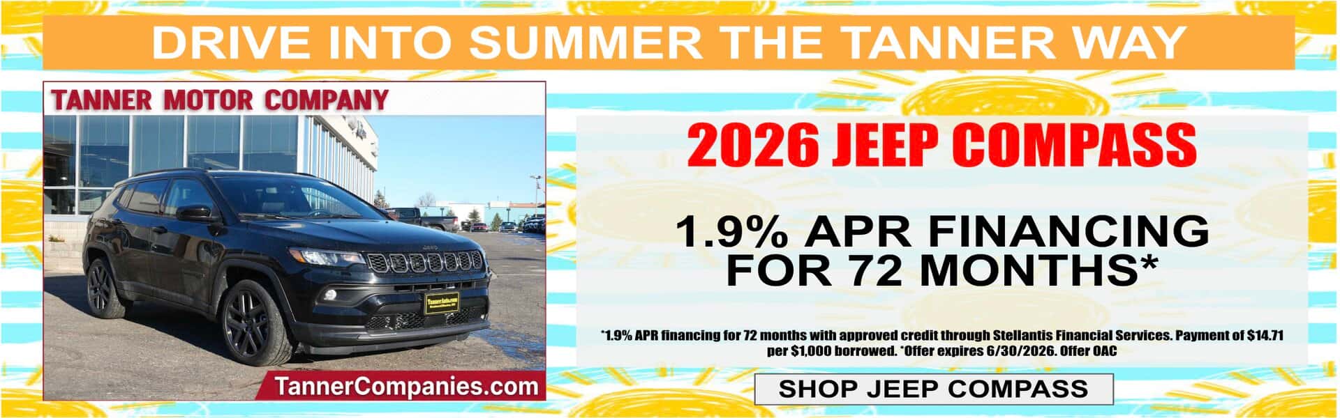 2026 JEEP COMPASS FINANCING OFFER MINNESOTA