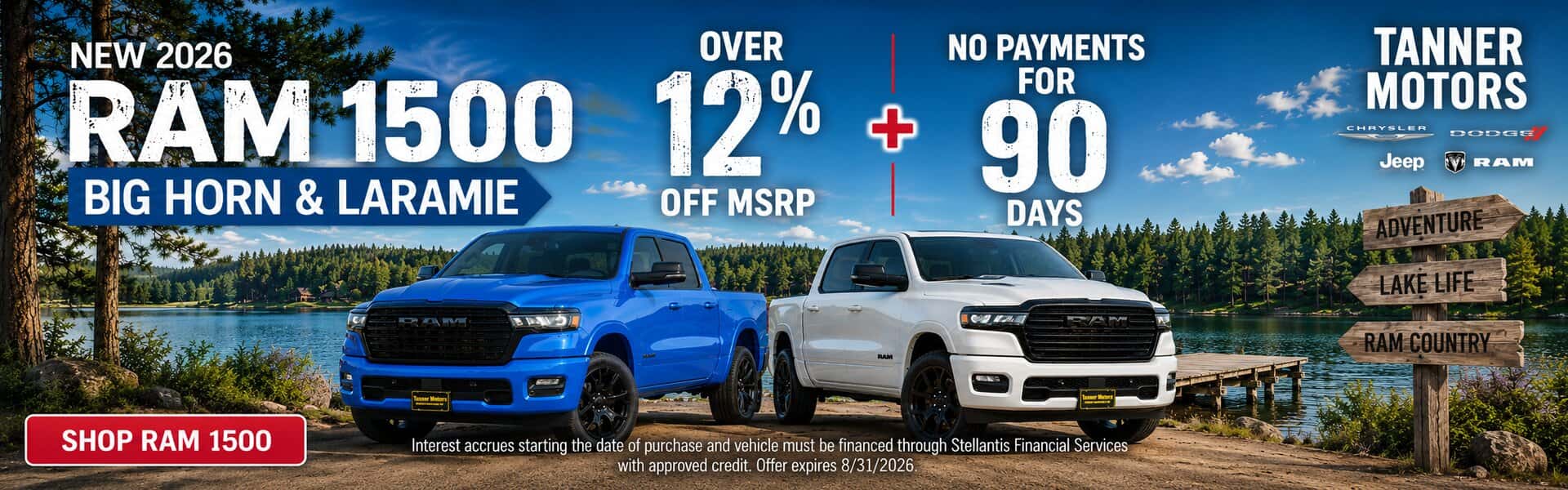 2026 RAM 1500 Big Horn Minnesota Sale