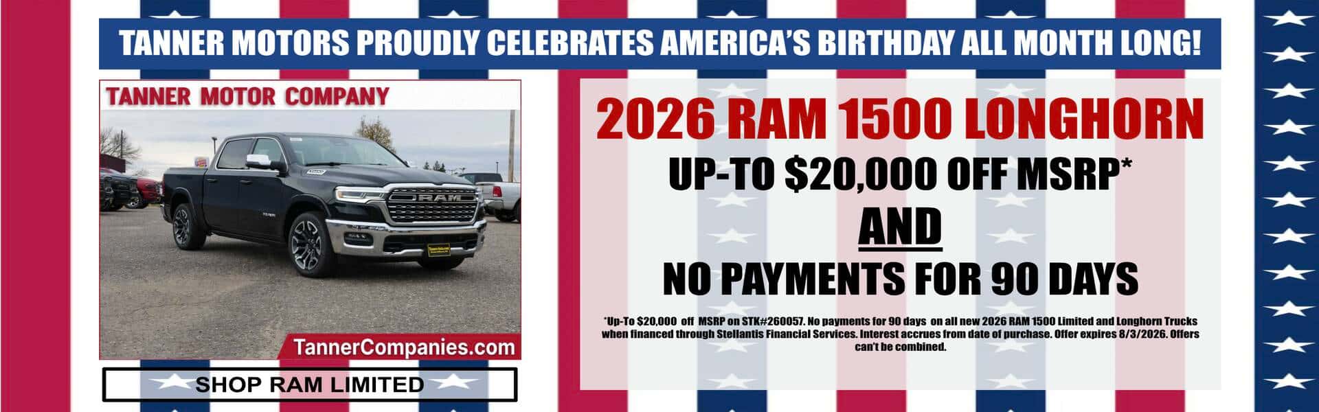 RAM LIMITED TRUCK OFFER IN MINNESOTA