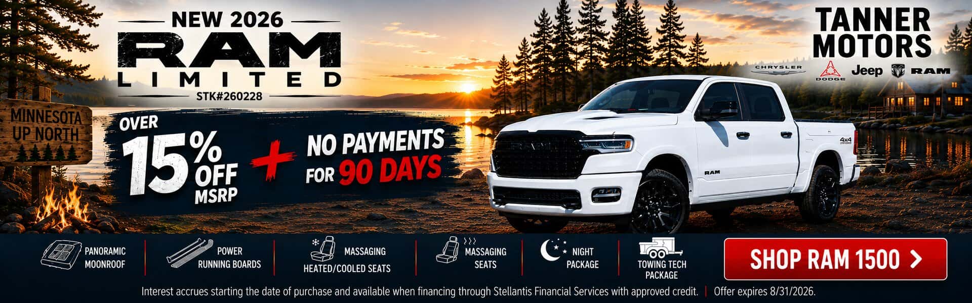 2026 RAM 1500 SALE IN MINNESOTA