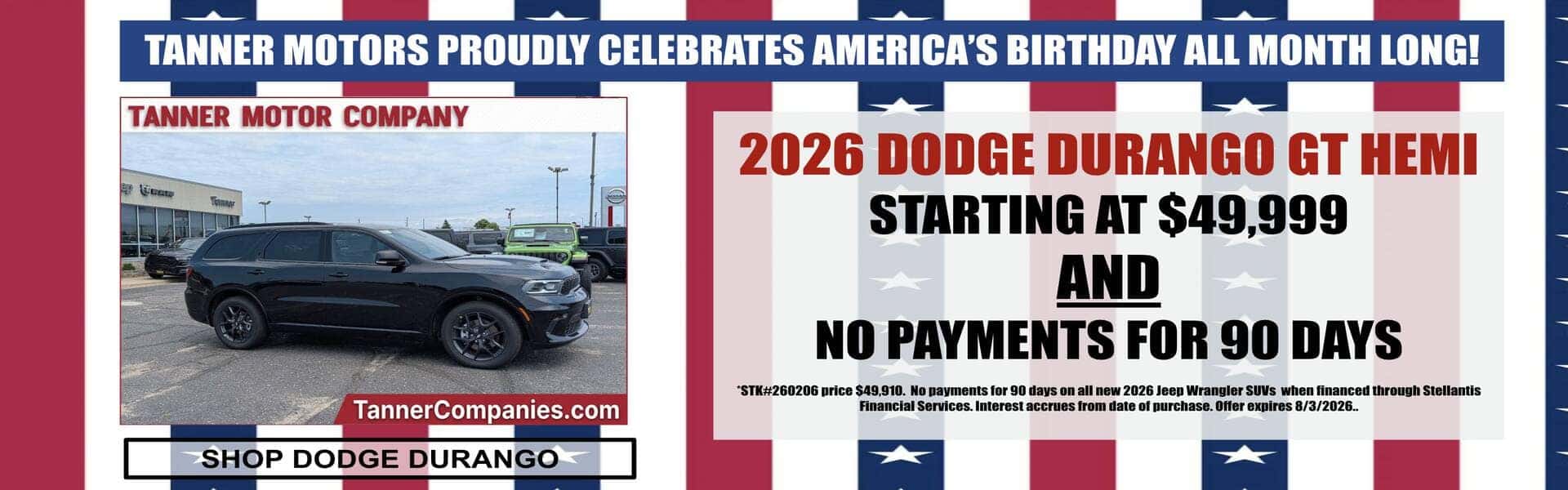 DODGE DURANGO OFFER MINNESOTA