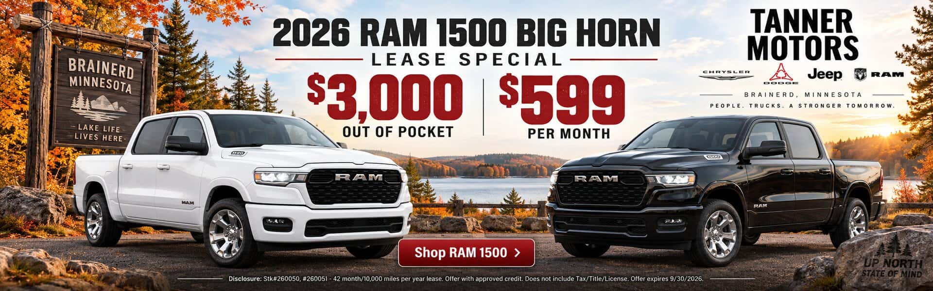 Minnesota RAM Lease Specials