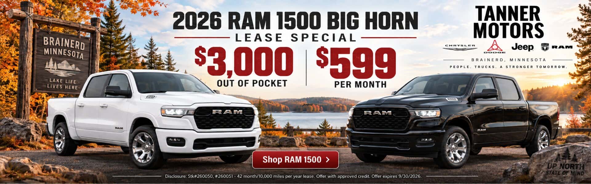 RAM 1500 lease in Minnesota