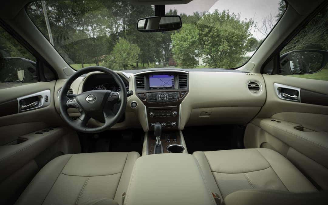 2019 Nissan Pathfinder dashboard