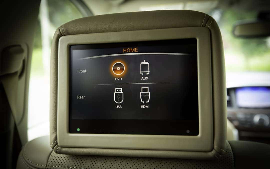 headrest screens in 2019 Nissan Pathfinder