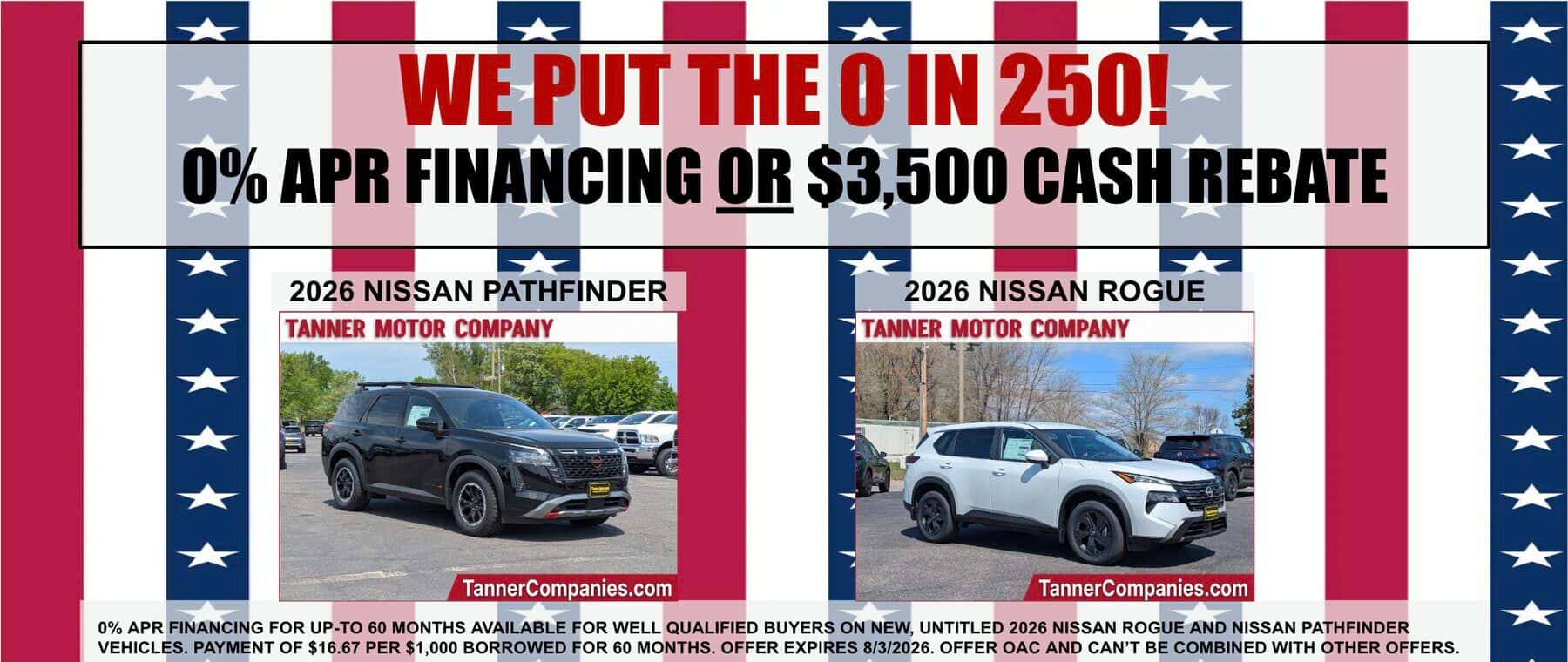 July Rogue Pathfinder Offers Minnesota