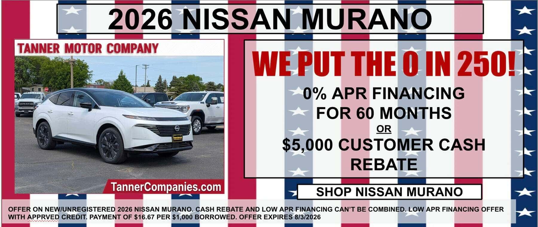 2026 Nissan Murano Offers Minnesota