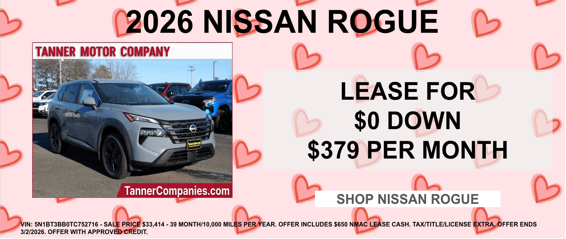Nissan Rogue Lease Offer Minnesota