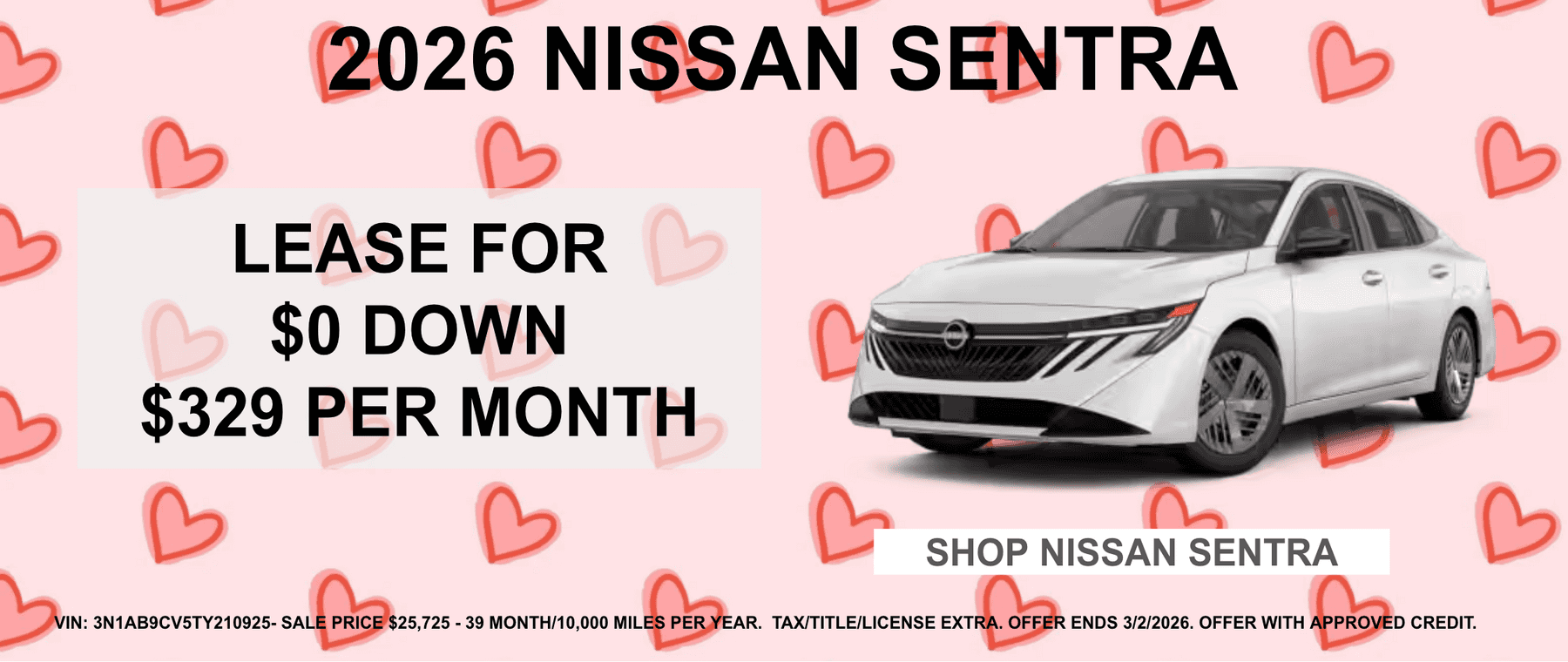 All New 2026 Nissan Sentra Minnesota