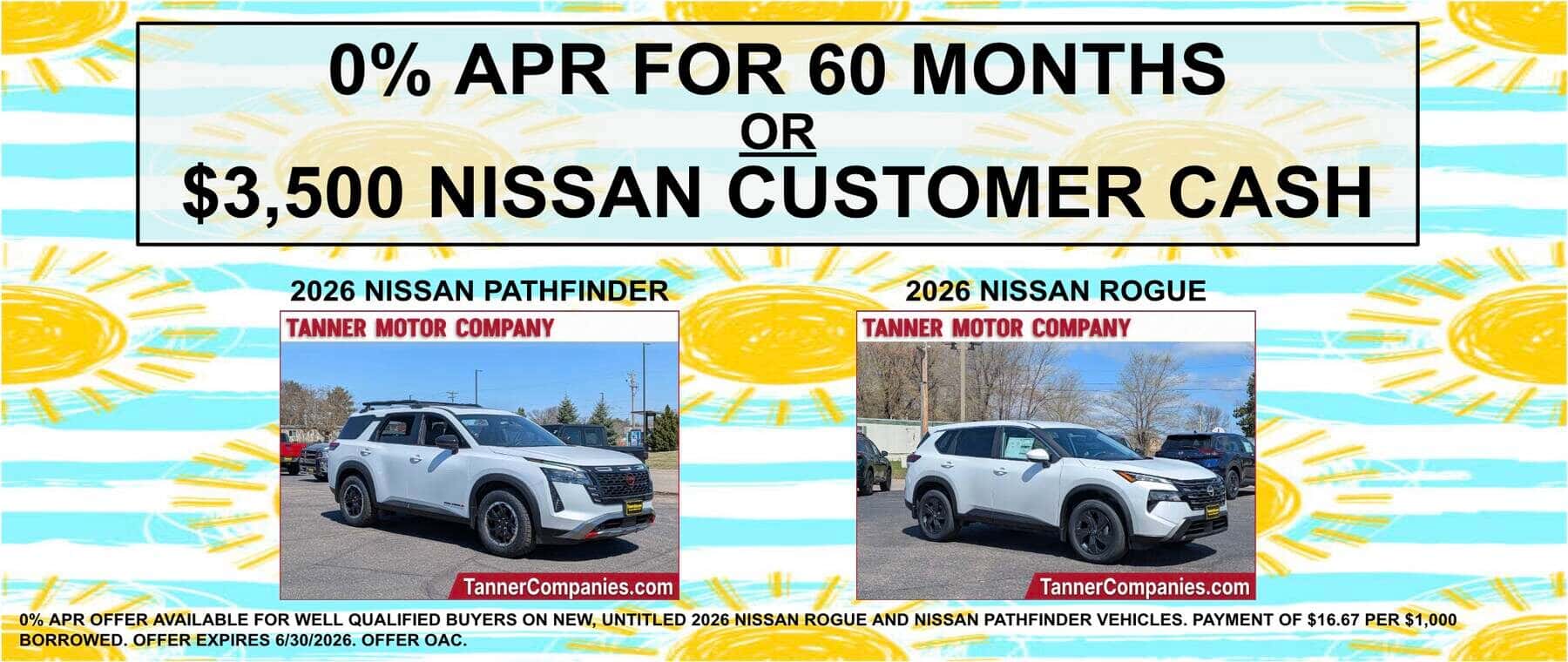 Nissan Offers In Brainerd, Minnesota