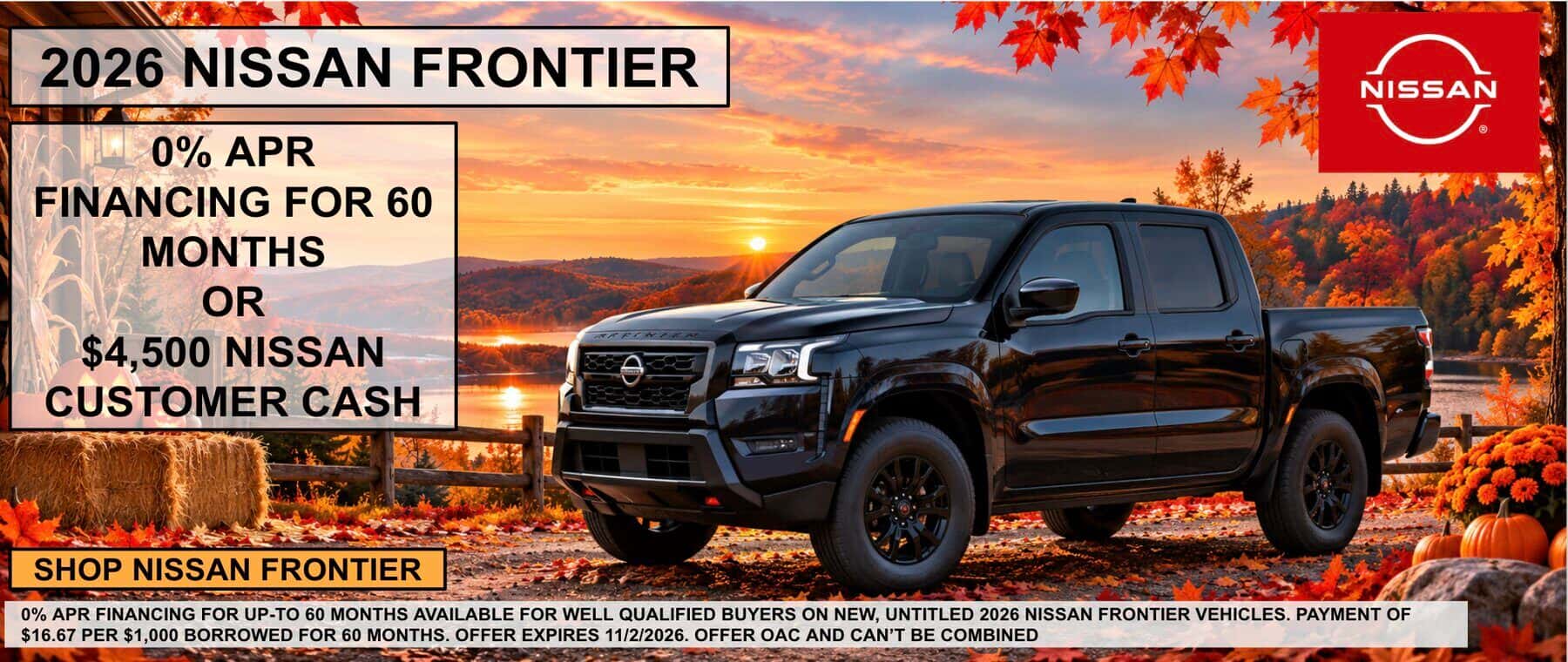 2026 NISSAN FRONTIER FOR SALE MINNESOTA