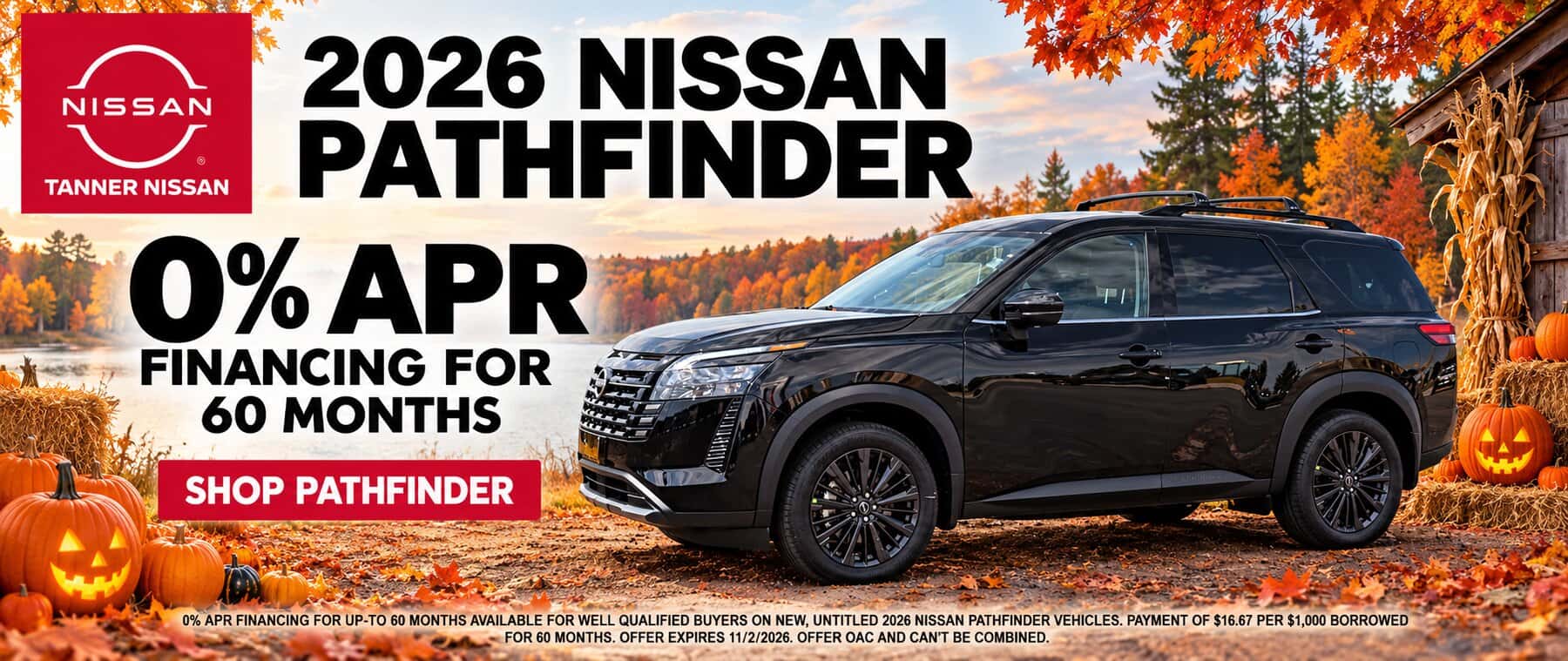 2026 Nissan Pathfinder Offer in Minnesota