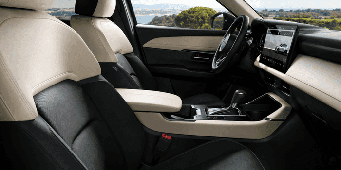 2026 Mazda CX-5 interior showing front and rear seat legroom and headroom