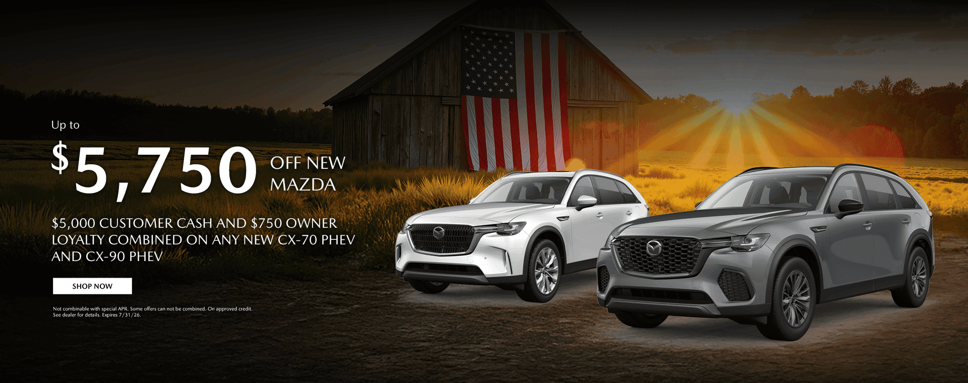 Up to $5,750 OFF NEW MAZDA