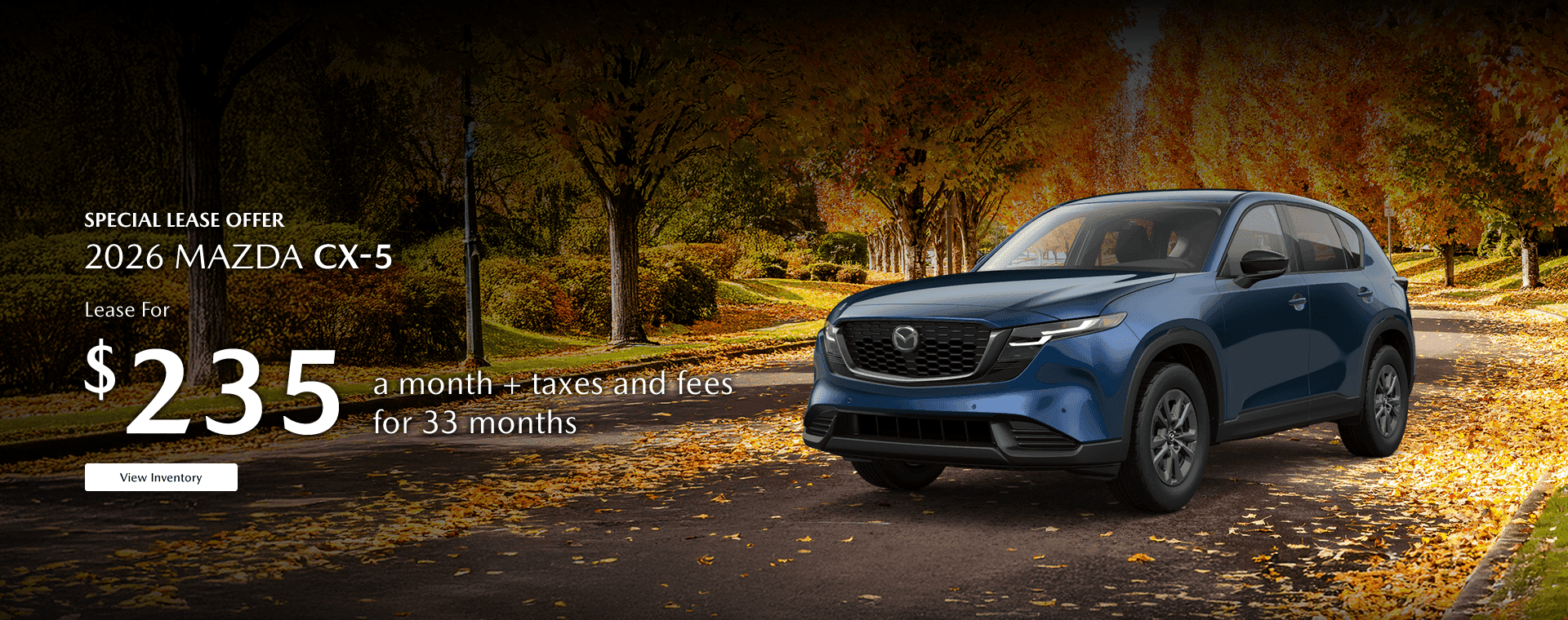 Special Lease offer 2026 CX-5