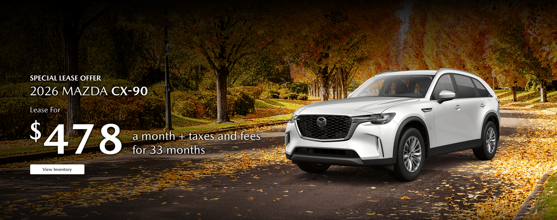 Special Lease Offer 2026 CX-90
