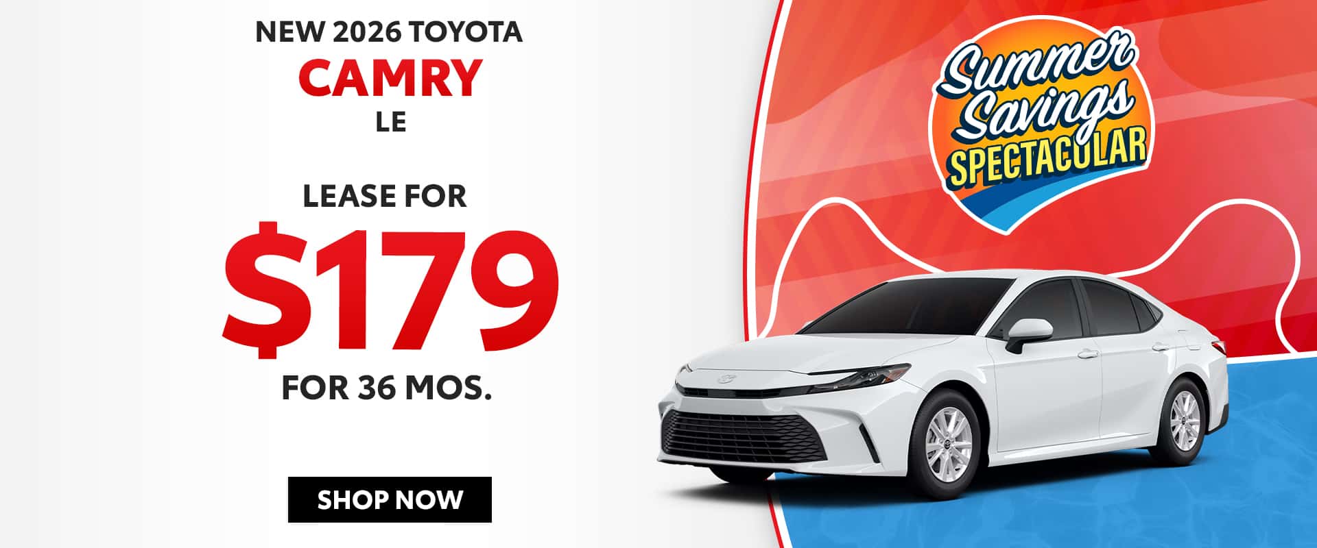 Toyota Camry lease deal