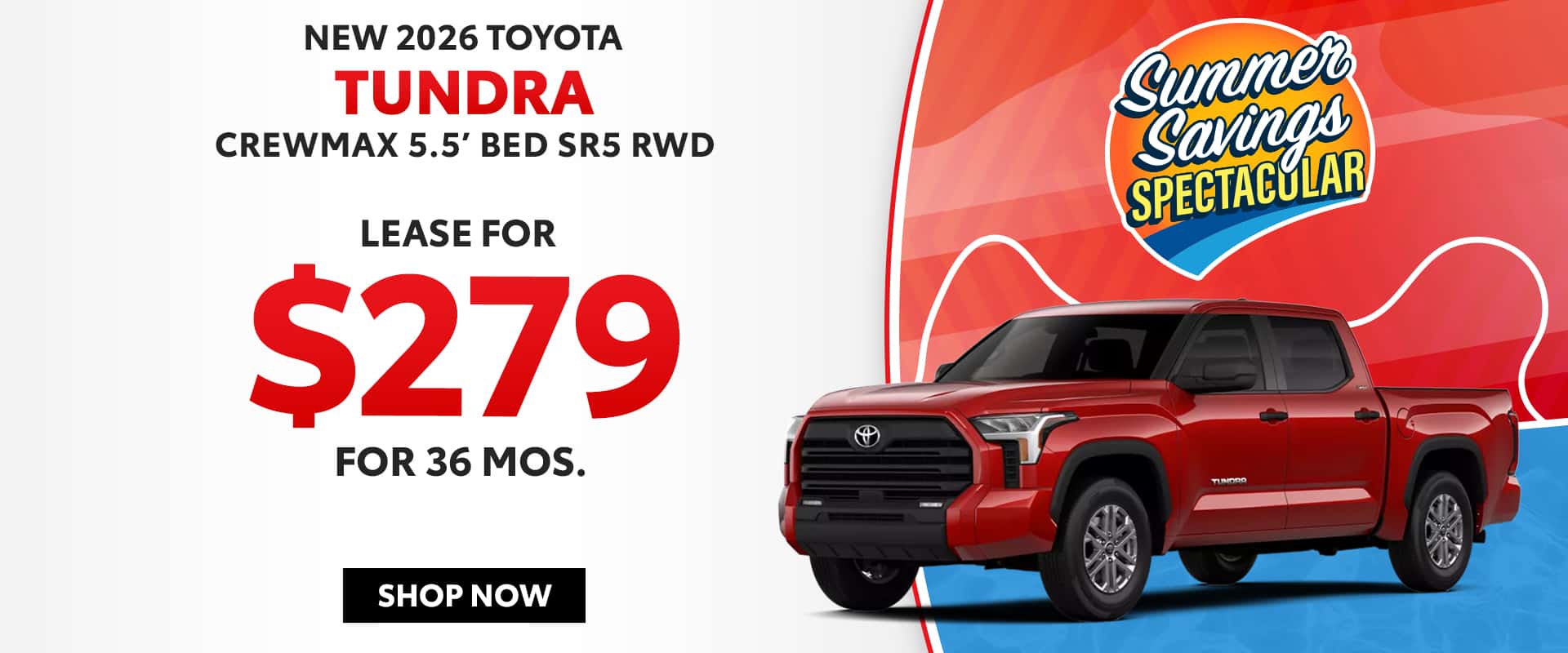 Toyota Tundra lease deal