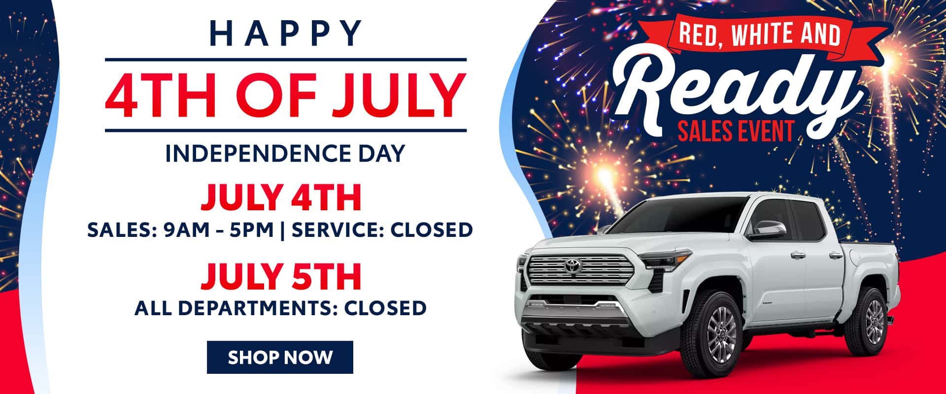 4th of July hours