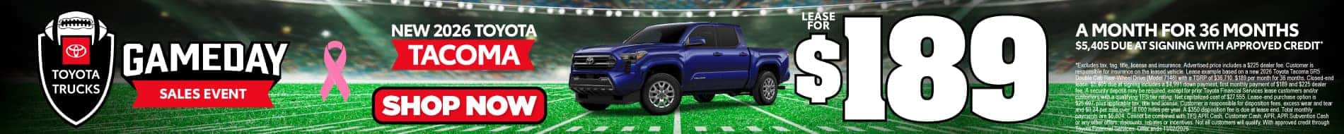 New 2026 Toyota Tacoma 