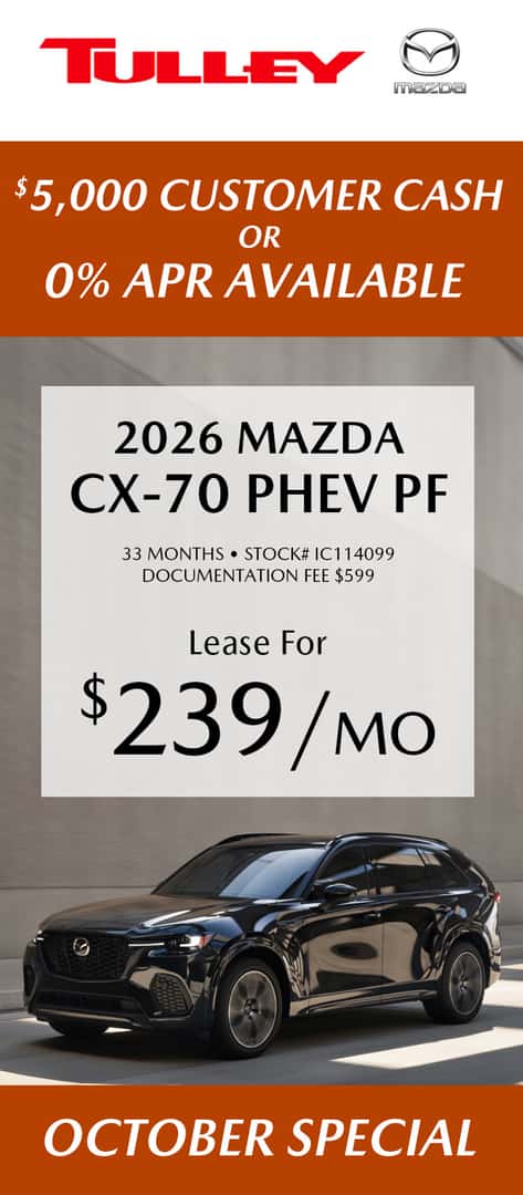 New Mazda CX-70 For Sale in Nashua | Tulley Mazda