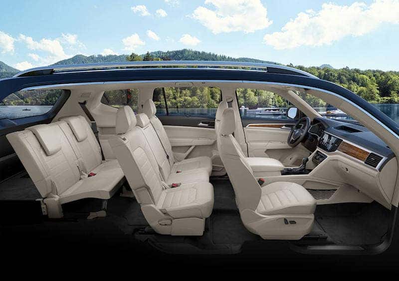 2019 Volkswagen Atlas Interior Space, Features ThirdRow SUV